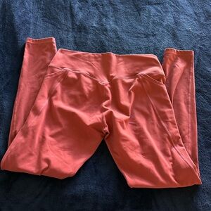 Women's Red Leggings